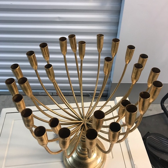 Candelabra gold new - Picture 2 of 8